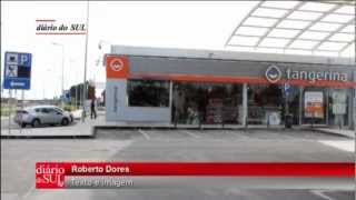 preview picture of video 'ATM assaltada na Área de Serviço do Montijo'