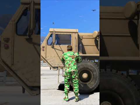 PESAWAT TERBESAR DI GTA 5 #shorts