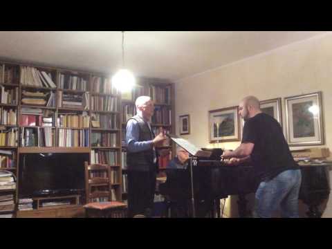 Ardalan Jabbari working with Giorgio Zancanaro ( Nemico della Patria from Andrea Chenier )