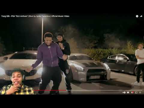 Yung Silk - PSA "SLG Anthem" Official Music Video-  REACTION VIDEO