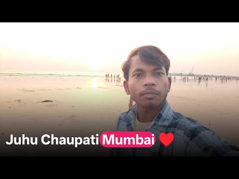 I Explore Mumbai Famous Beach | Amazing Sunset 🌇