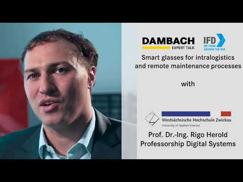 iFD Expert Talk - smart glasses for intralogistics and remote maintenance processes