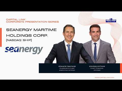 Capital Link 2026 Corporate Presentation Series - Seanergy Maritime Holdings Corp.