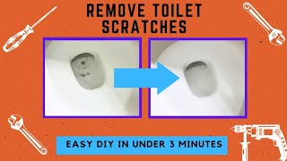 How to Remove Metal Scratches from a Toilet Bowl