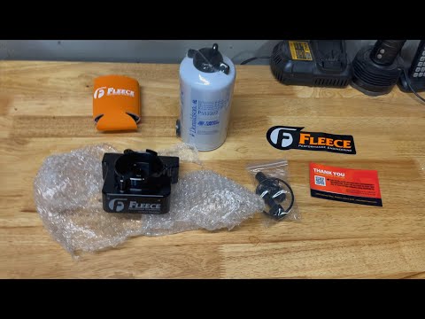 Fleece Performance L5P Fuel Filter Install
