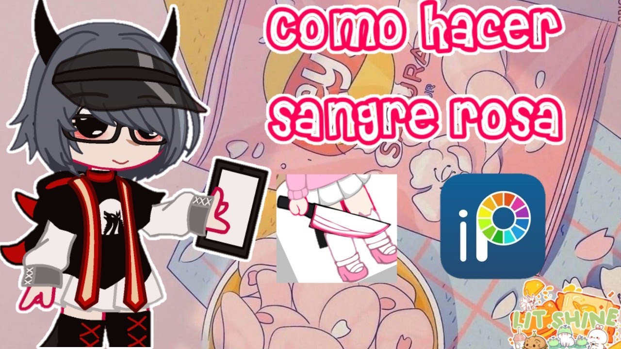 🍥Como hacer sangre rosa en ibisPaintX🍥