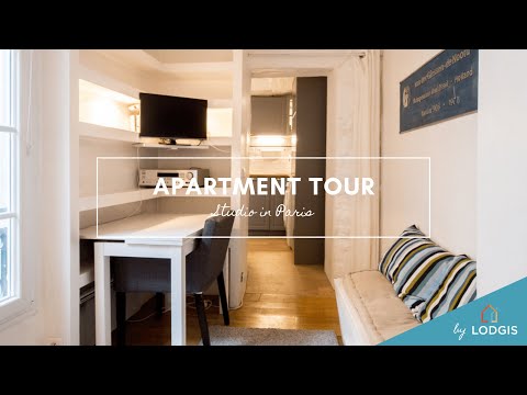 Apartment Tour // Furnished  20,7m2 in Paris – Ref : 10516971