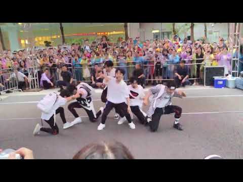 BOY STORY BUSKING in ShenZhen - Too Busy (Fancam 4)