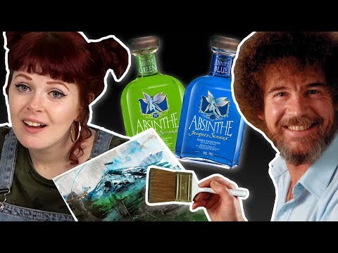 Drunk Irish People Try Following A Bob Ross Tutorial