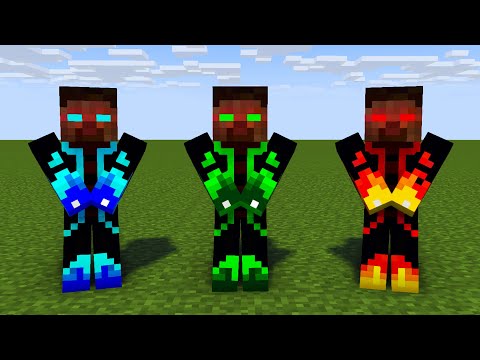 MONSTER SCHOOL : WALKER DANCE MEME HEROBRINE ALL ELEMENTS - MINECRAFT ANIMATION