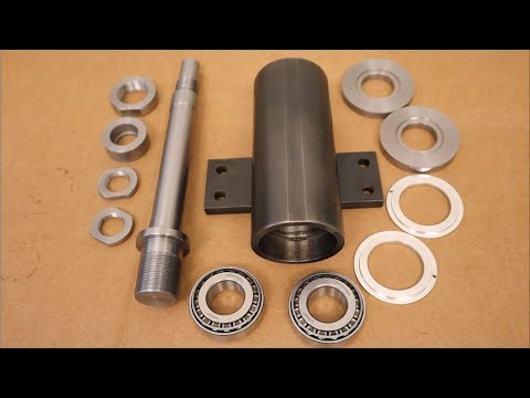 Prende Forma! Tornitura Cilindro Porta Cuscinetti... Parte 2/4 [ Machining On A Lathe ]