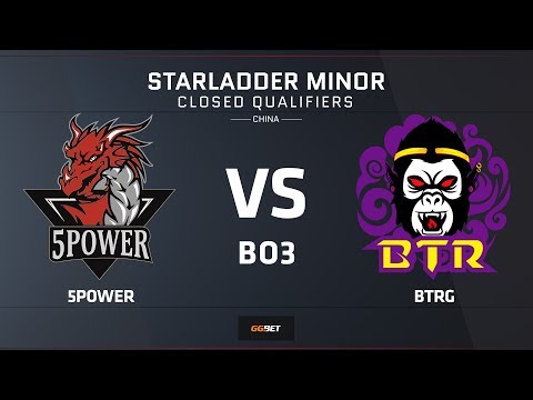 [EN] 5Power vs BTRG | Map 2 – Dust 2 | Asia Minor CN Closed Qualifier – StarLadder Major 2019
