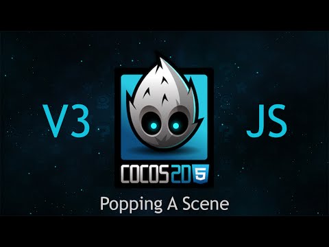 Cocos2d-JS v3 Tutorial 61 - Popping A Scene