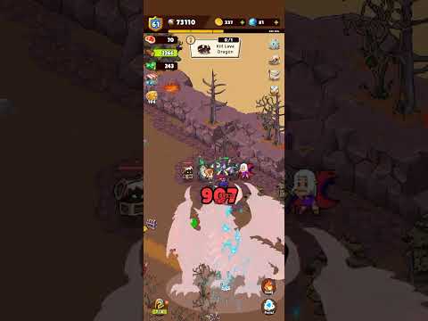 Guardian War RPG Pixel Games: Killing Lava Dragon 😂