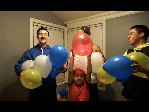 FUNNY BALLOON CHALLENGE!!!