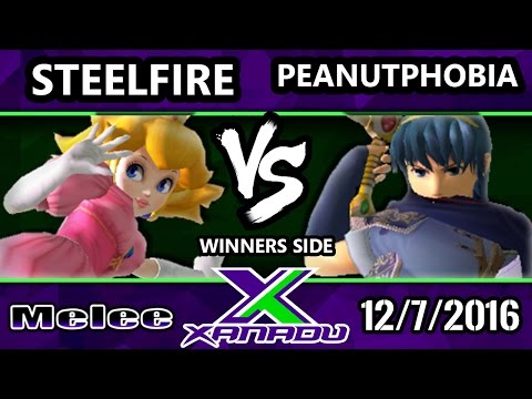 S@X 179 - Steelfire (Peach) Vs. Peanutphobia (Marth) - SSBM Tournament - Smash Melee