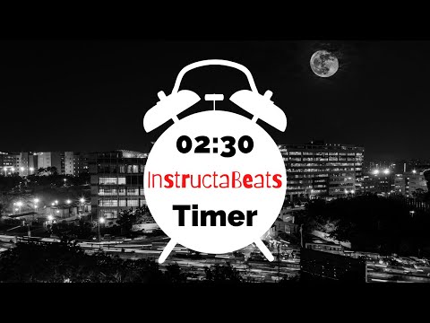 2 Minutes and 30 Seconds Countdown Timer - Upbeat Music