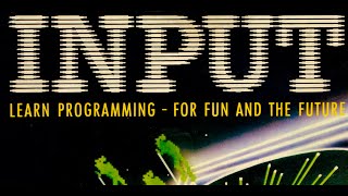 Input Magazine Issue 1 Machine Code convert to Assembly -  Part 1