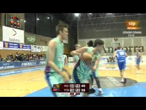 LIGA ADECCO ORO JORNADA 24 BC RIVER ANDORRA VS FC BARCELONA REGAL