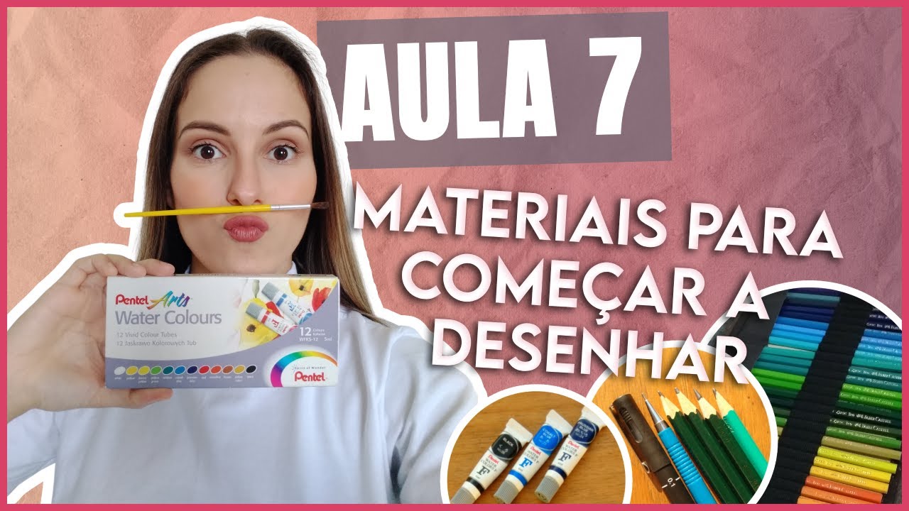 MATERIAIS DE DESENHO PARA COMEÇAR A DESENHAR DO ZERO + DICAS DE UTILIZAÇÃO E EXERCÍCIOS DE DESENHO
