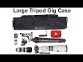 BAG01 Large Tripod Gear Gig Bag with Shoulder Strap and Internal Adjustable Dividers
