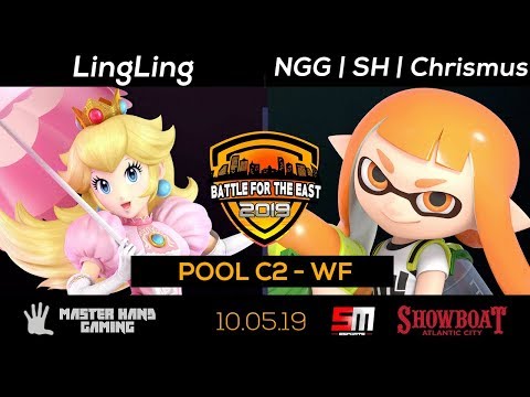 BFE 2019 - LingLing (Peach) Vs. NGG | SH | Chrismus (Inkling) - Pool C2 - WF