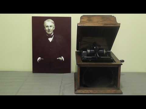 Edison blue amberol cylinder 1575 - Put On Your Old Gray Bonnet by Phillips & Chorus