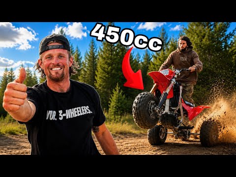 Teaching C-Boys How to Ride 3-Wheelers!