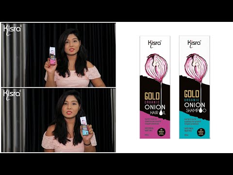 Herbal Kisra Gold Organic Onion Hair Oil, 100 Ml