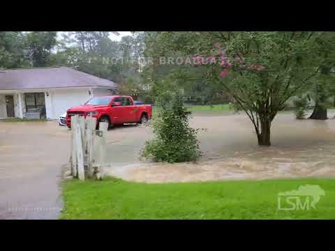 08-23-22 Brandon, MS - Flash Flood Emergency, Homes and Businesses going under water