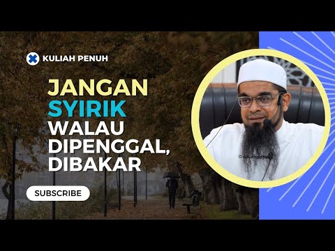 9 Wasiat Rasulullah Kepada Abu Darda'  | Ustaz Mohd Aslam