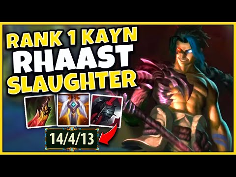 #1 KAYN WORLD TANKY RHAAST BUILD MAKES THIS GAME WAY TOO EASY ;) - League of Legends