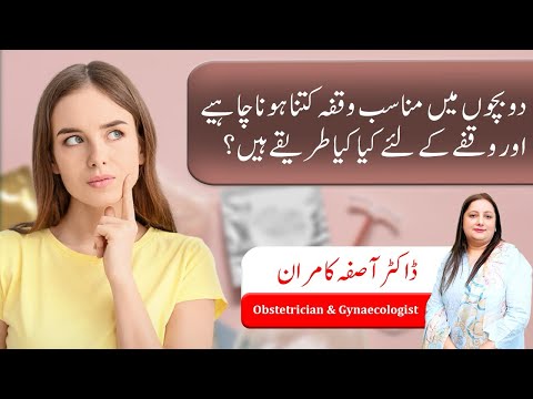 Family Planning Methods in Hindi/Urdu - Contraceptive Methods - Dr Asifa Kamran