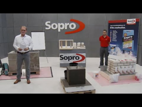 Innenabdichtung von Kellerwänden, Sopro O-LIVE Show, 29.06.2020