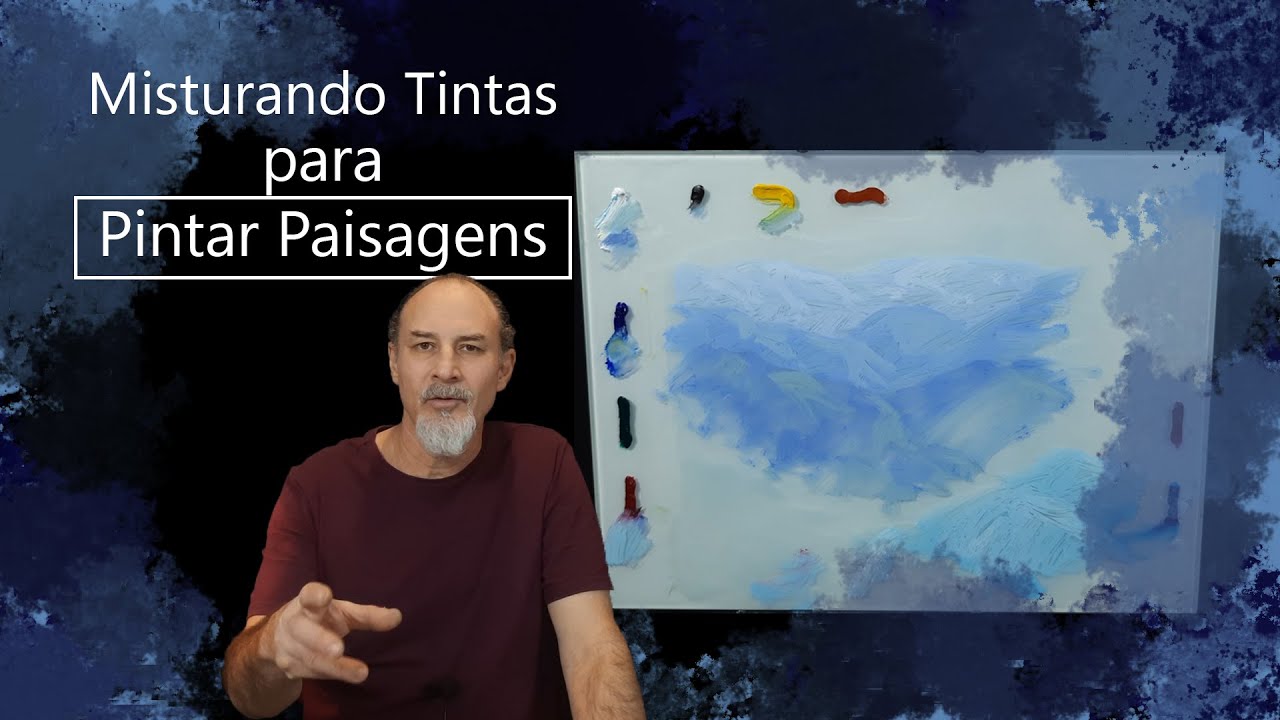 Mistura de Cores para Pintar Paisagem