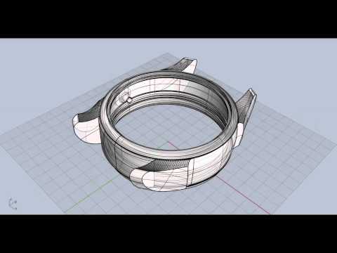 Paul Loatman Watch Case Design.