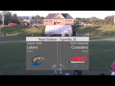 North Greenville vs. Clayton State - NGU Men's Soccer 2018