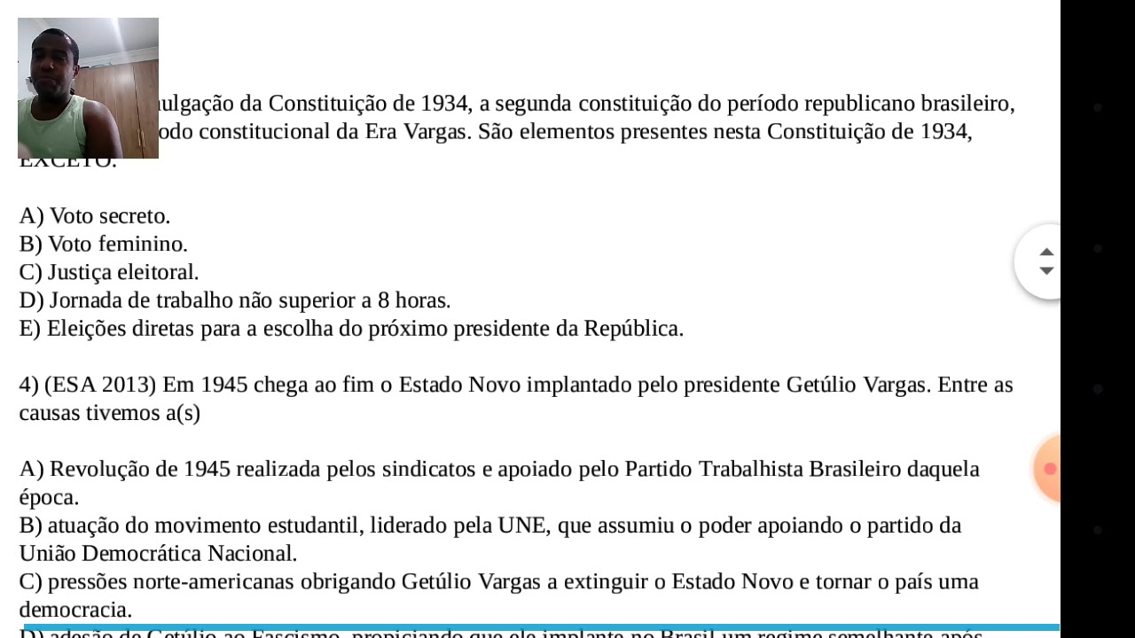 Watch Now Maratona de Questões: Era Vargas! Maratona de Questões: Era Vargas!