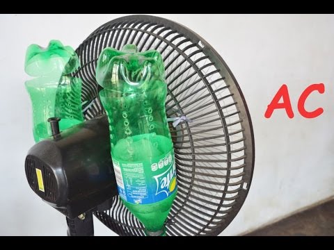 cara membuat AC kipas angin