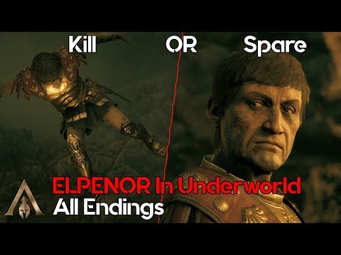 Elpenor in Underworld - All Endings - AC Odyssey - Torment of Hades DLC