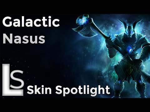 Galactic Nasus - Skin Spotlight - Galactic Collection - League of Legends