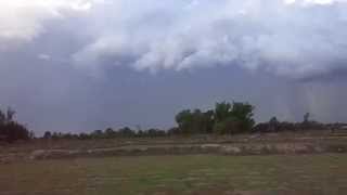 preview picture of video 'Storm in Ubon Ratchathani Isaan Thailand 2/2'