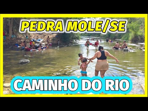 BANHO NO VAZA BARRIS UM LUGAR ESPECIAL PARA A COMUNIDADE DE PEDRA MOLE SERGIPE 