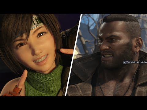 16 Minutes Of Barret & Yuffie Being A Dynamic Duo 4K | FF7R