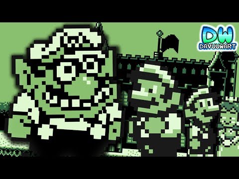Super Mario Land 2 SURREALISTA! 🏰🧄👨‍🔧 | animación/parodia de DavuuWart