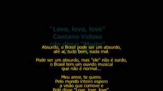 Love, love, love (música e letra)