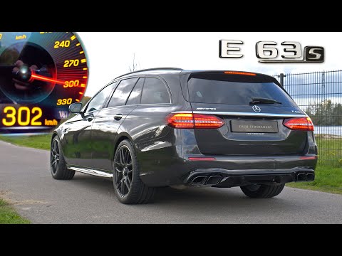 2022 Mercedes AMG E63 S WAGON | 0-300KM/H ACCELERATION & SOUND