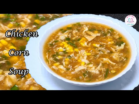 Chicken Sweet Corn Soup | Soup Recipe | Easy Chicken corn soup winter special
