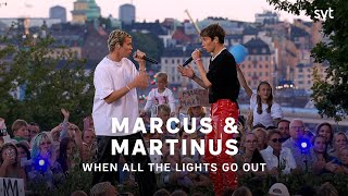 Marcus &amp; Martinus – When all the lights go out | Allsång på Skansen 2022 | SVT