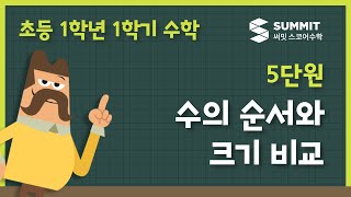 [1학년 1학기 수학]5단원_수의 순서와 크기 비교